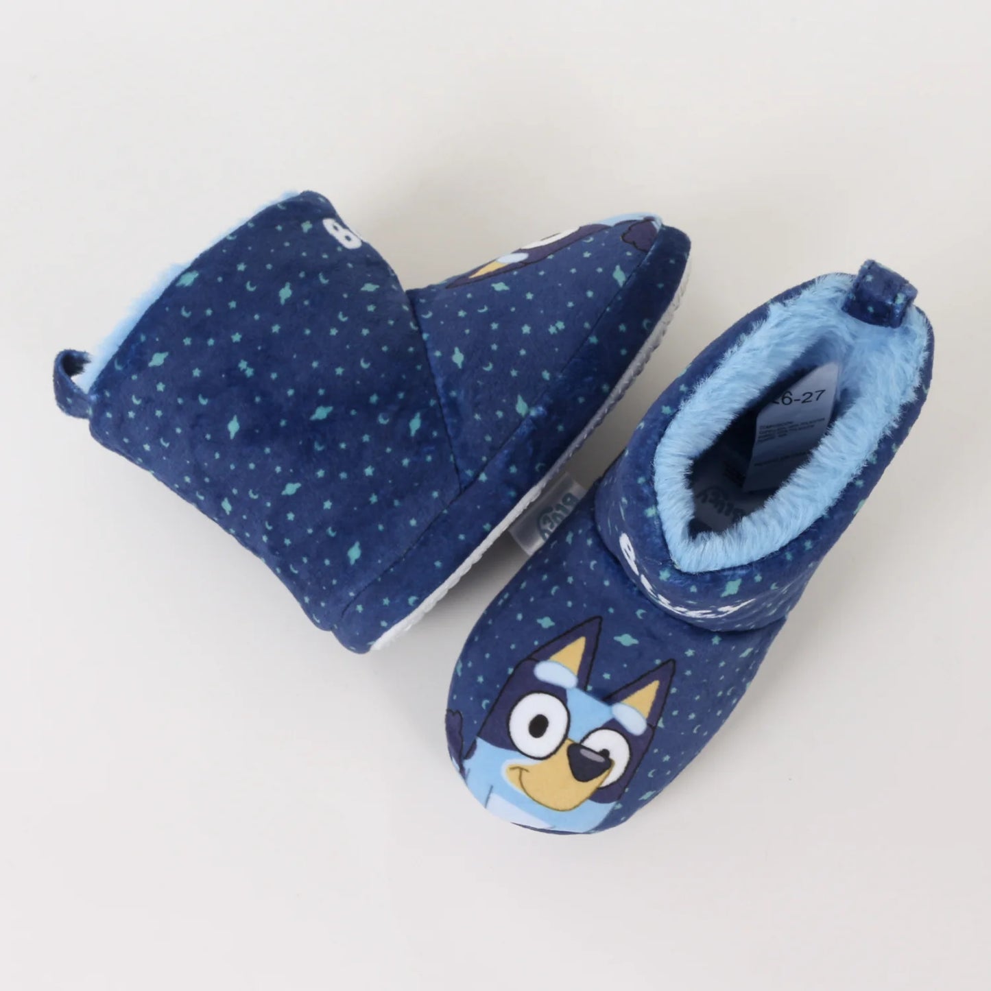 Pantufla Bota Niño Invernal Cielo Nocturno
