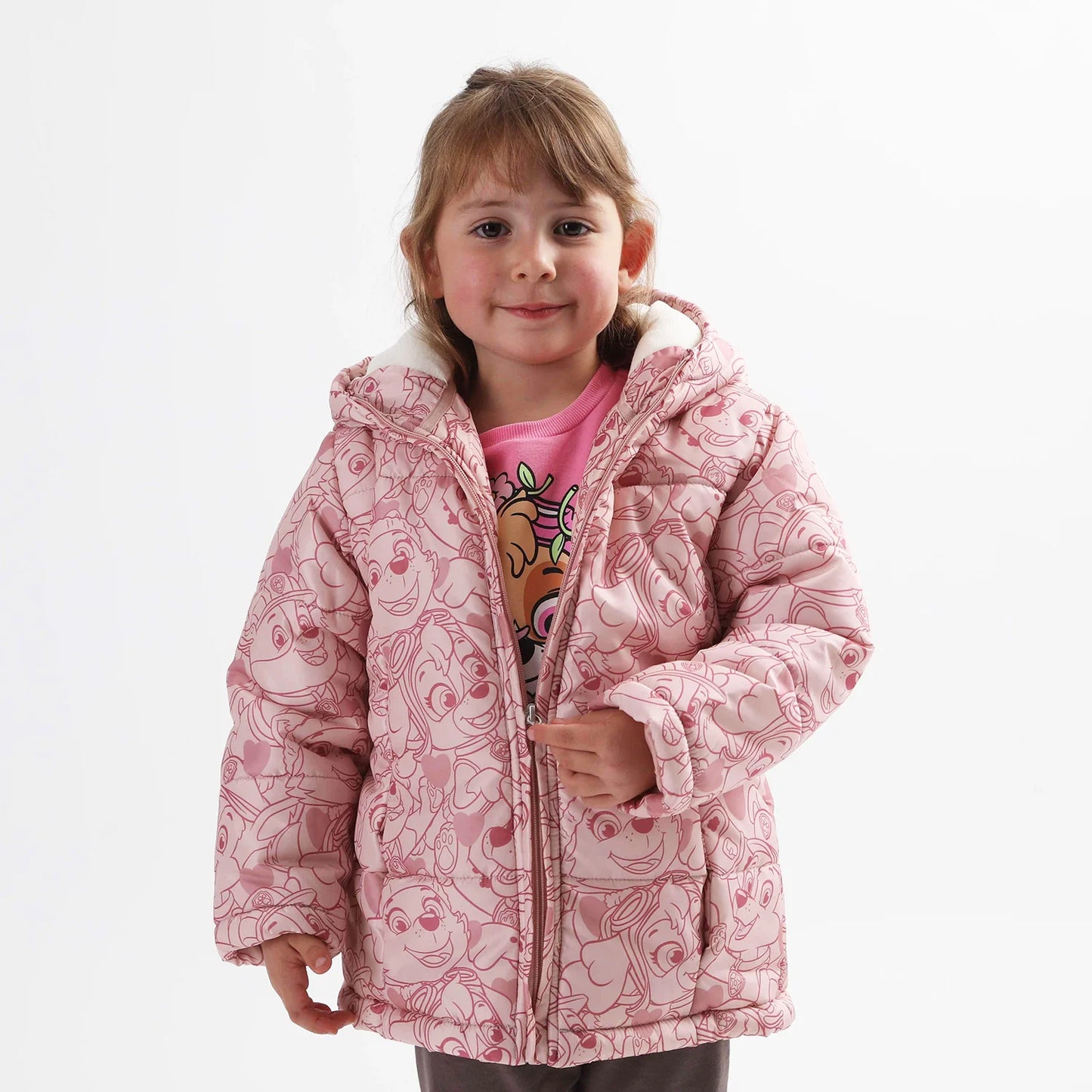 Parka Niña Adventures Rosado