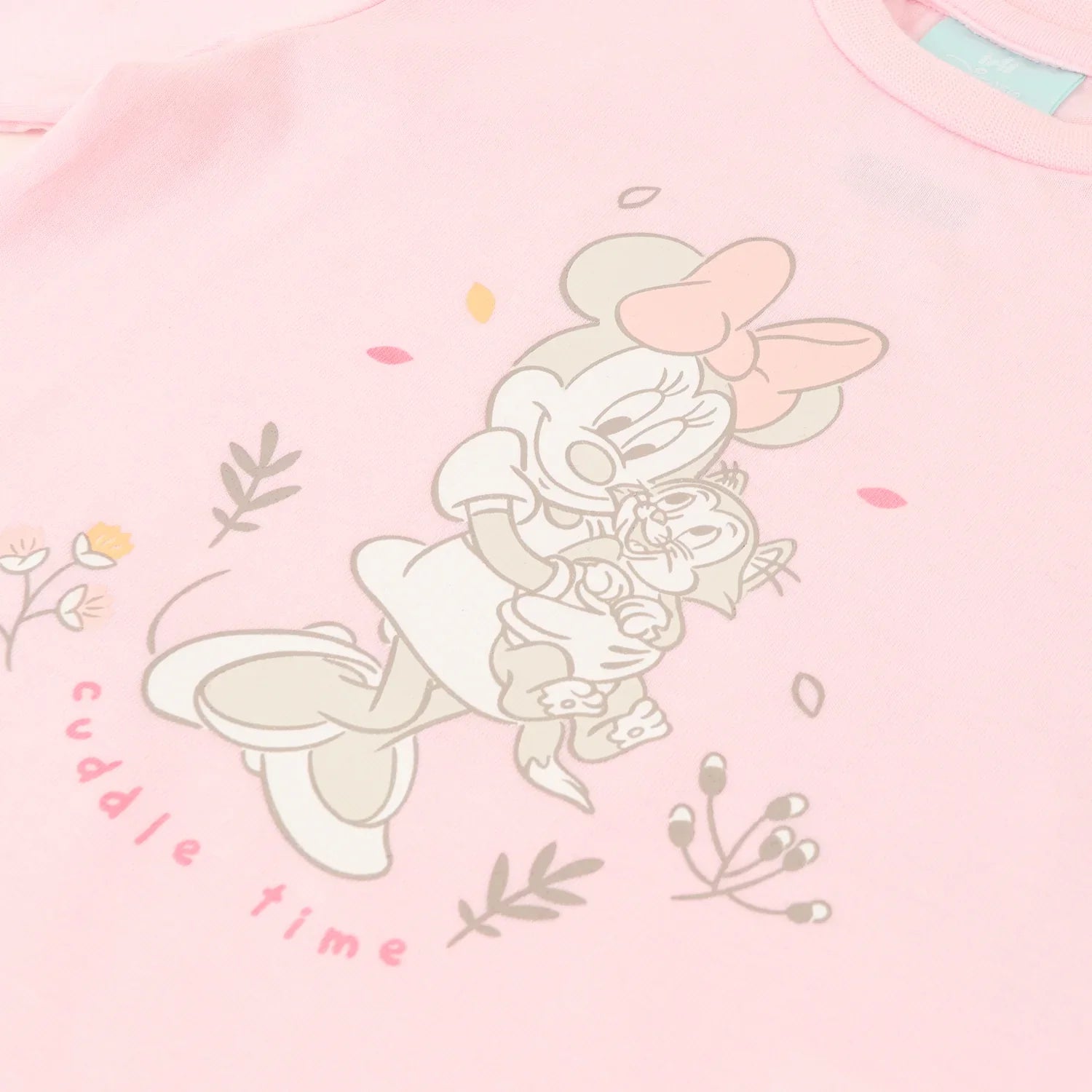 pijama-bebe-minnie-cuddle-time-rosado