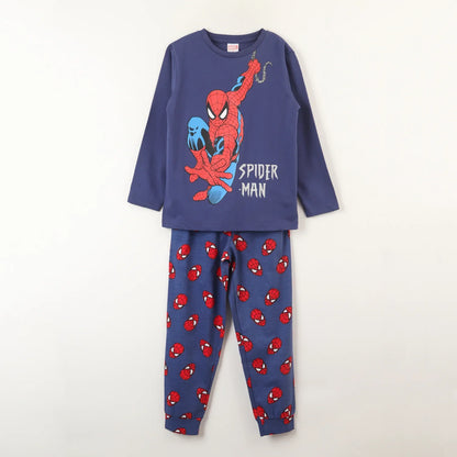 pijama-niño-spiderman-accion-azul-marvel