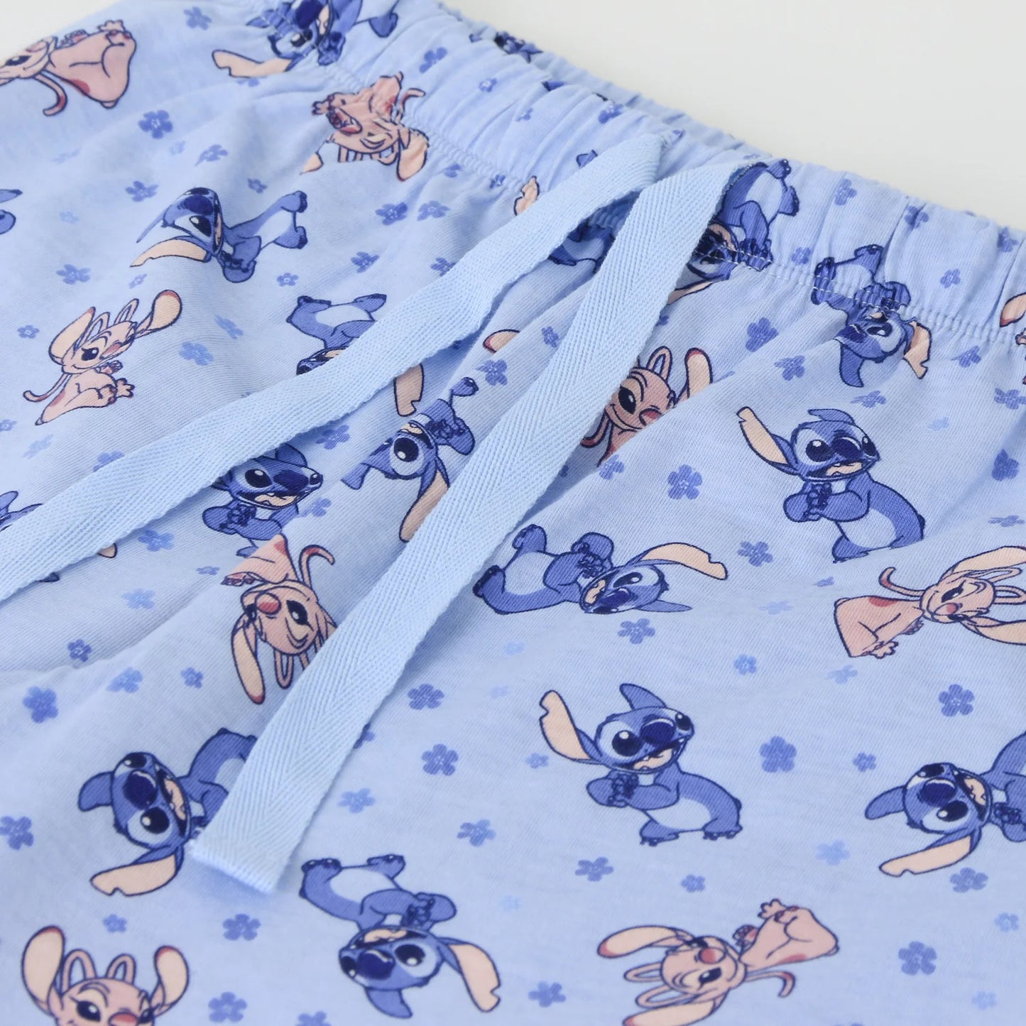 Pijama Niña Largo Angle y Stitch