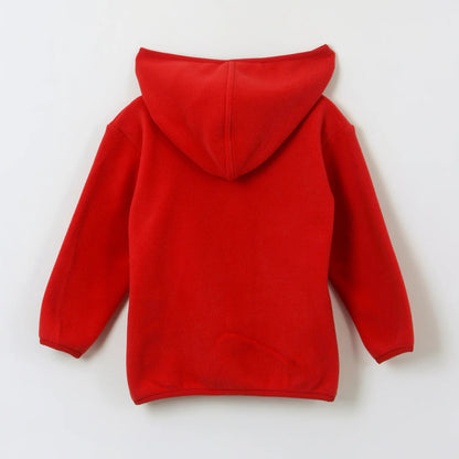 Polar con Gorro Niño Logo Spidey Rojo