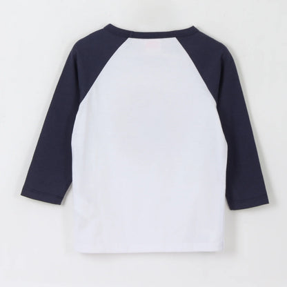 Polera Niño Manga Larga  Go Go Webs Spiderman Blanco