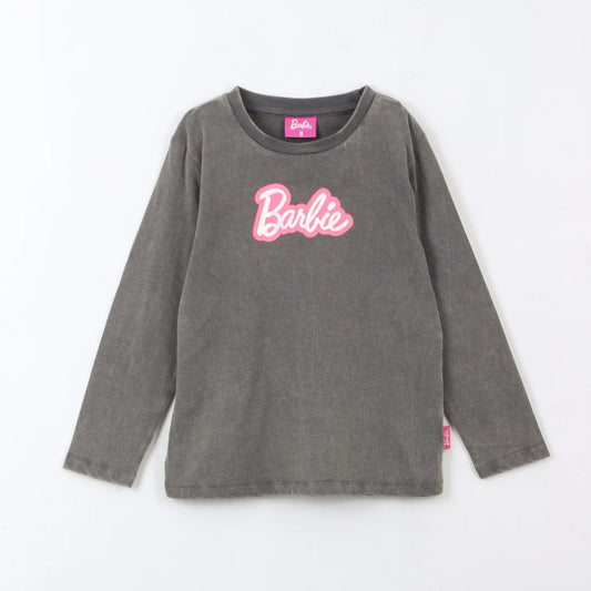 polera-manga-larga-niña-logo-gris-