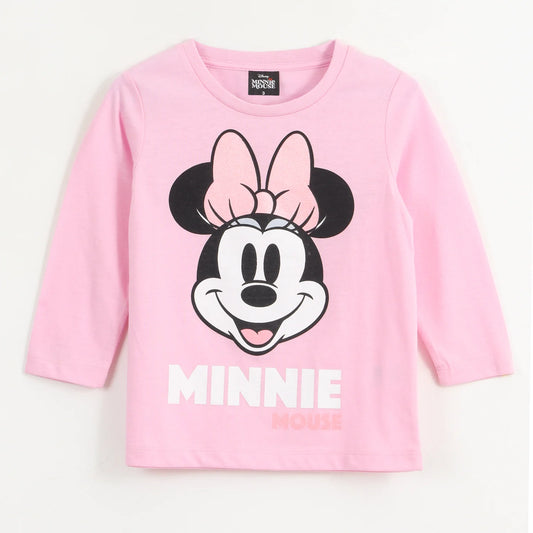 polera-manga-larga-niña-minnie-face-rosado-