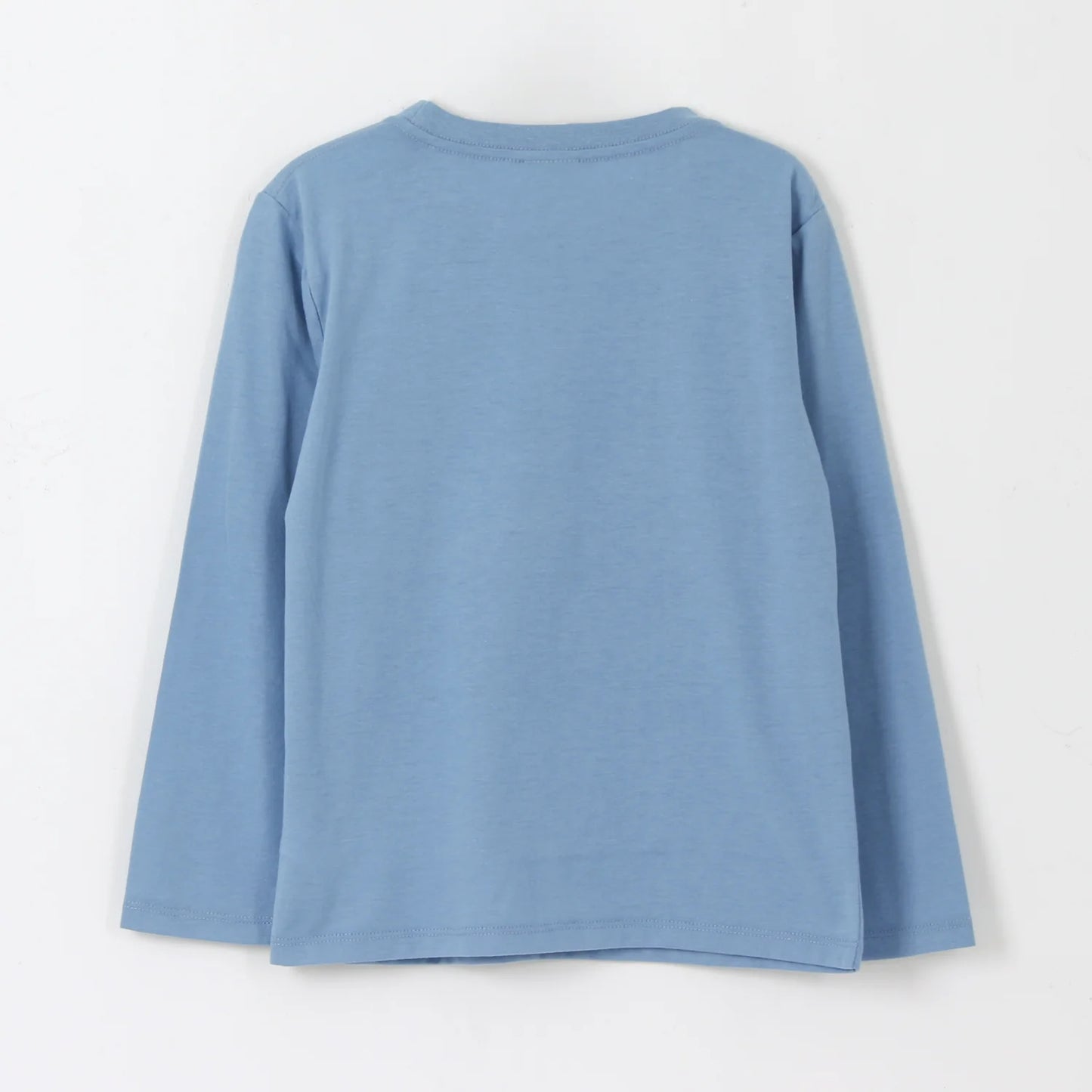 Polera Niña Manga Larga Guiño Lilo & Stitch Azul