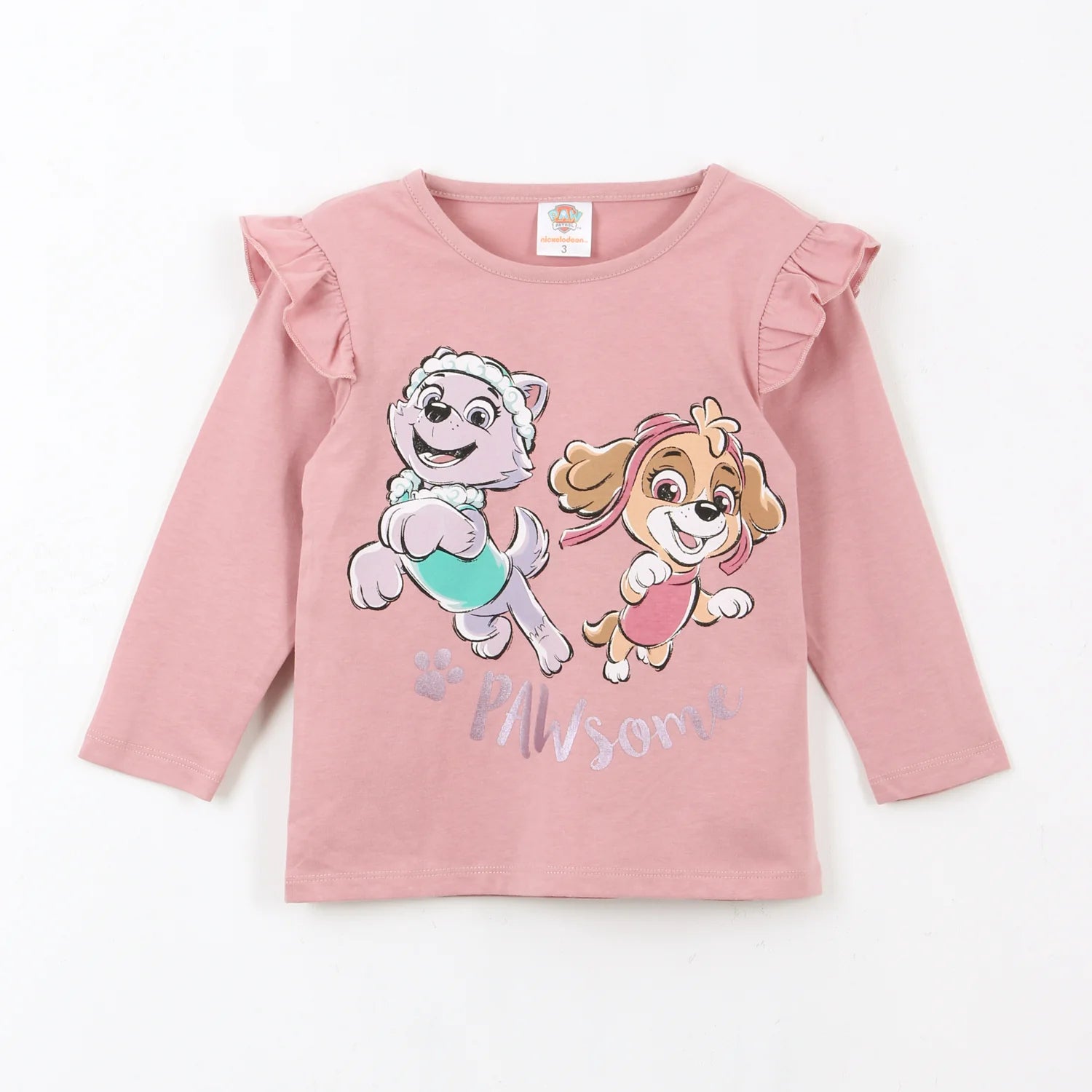 polera-manga-larga-niña-vuelos-friends-rosado-