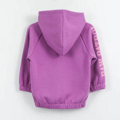 Polerón Niña con Cierre  Skye Morado