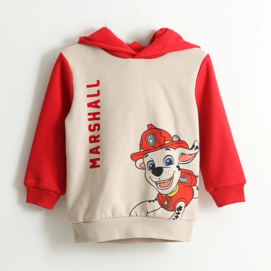 Polerón Cerrado Niño Hoodie Marshall Beige