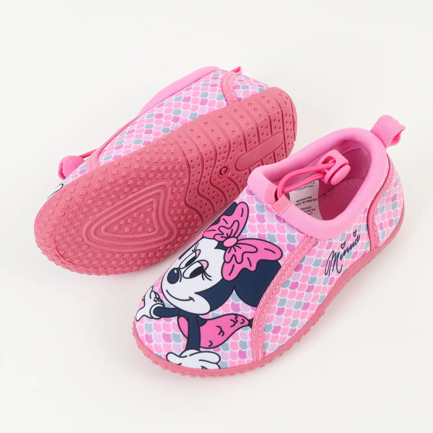 Zapatilla De Agua Niña Rosado Escamas
