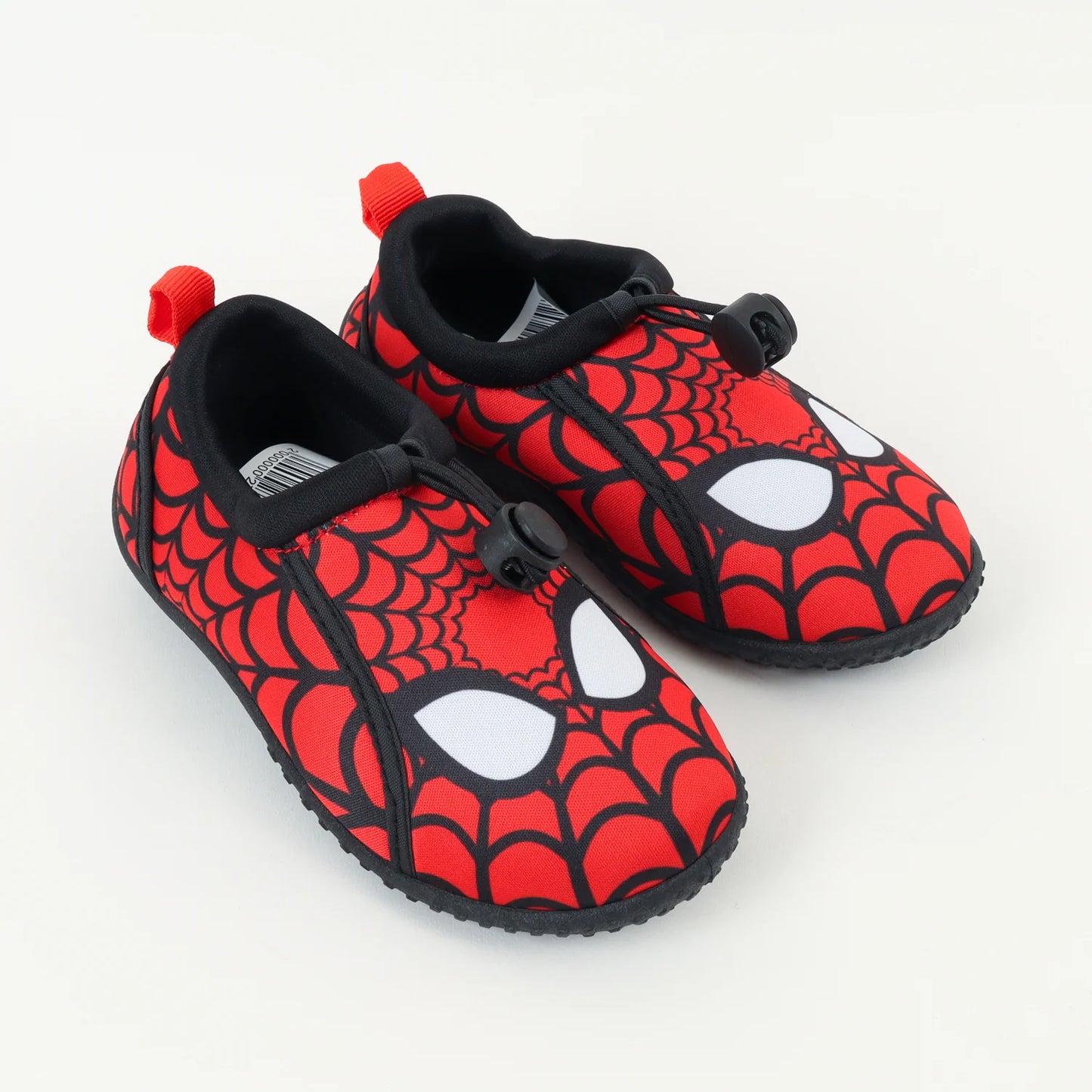Zapatilla Niño Rojo Telaraña Y Ojos