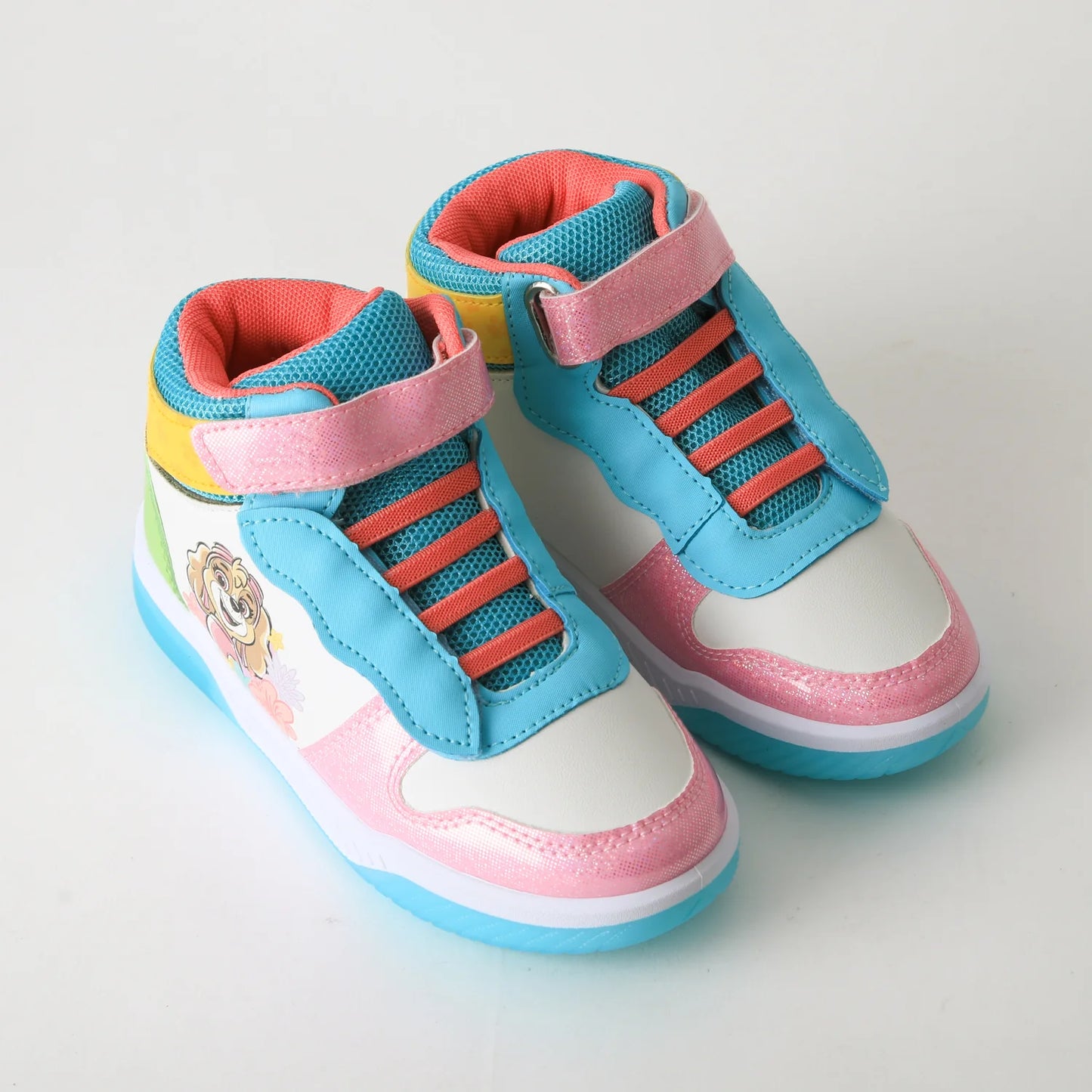 Zapatilla Niña Caña Alta  Luces Skye Multicolor