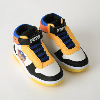 Zapatilla Niño Caña Alta Luces Chase Multicolor