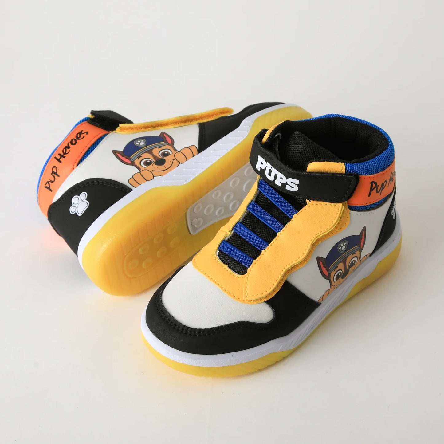 Zapatilla Niño Caña Alta Luces Chase Multicolor