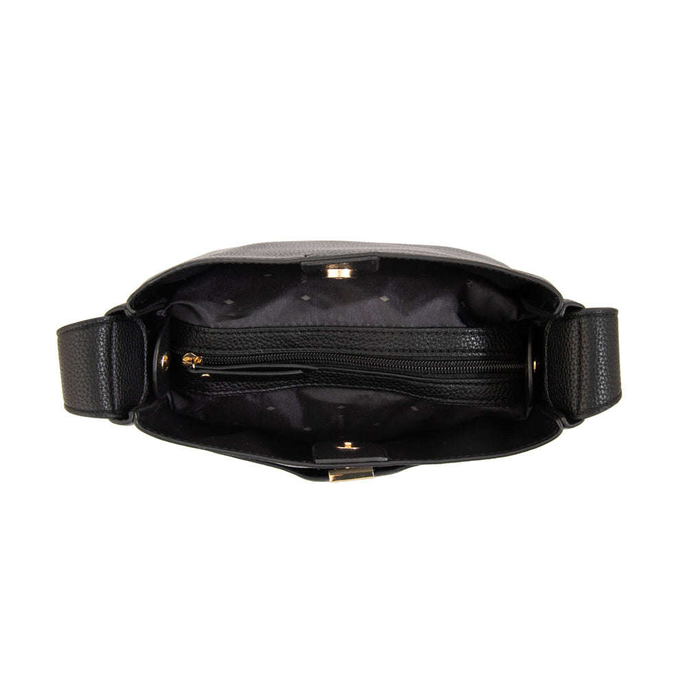 Cartera Bandolera Catalina Pequeña Negro