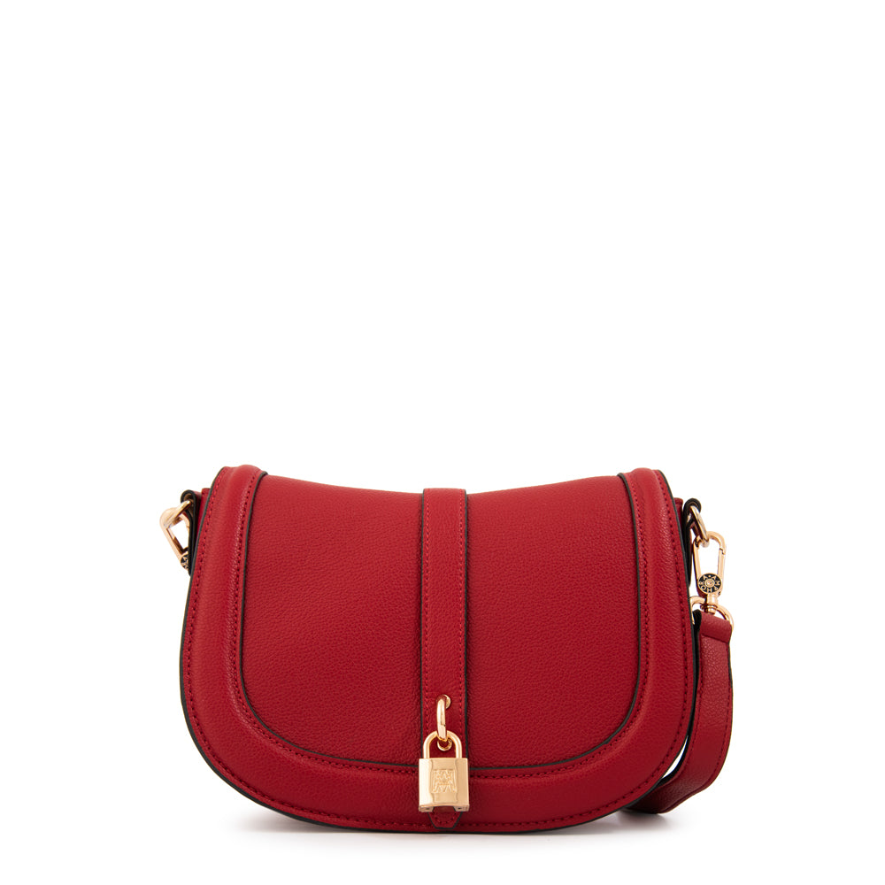 Cartera Bandolera Aria Pequeña Rojo