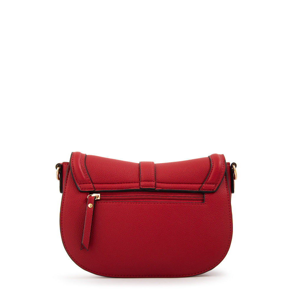 Cartera Bandolera Aria Pequeña Rojo