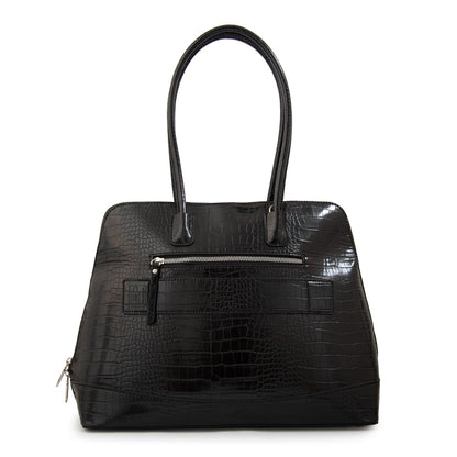 Cartera Tote Porta Notebook Gloria Negro