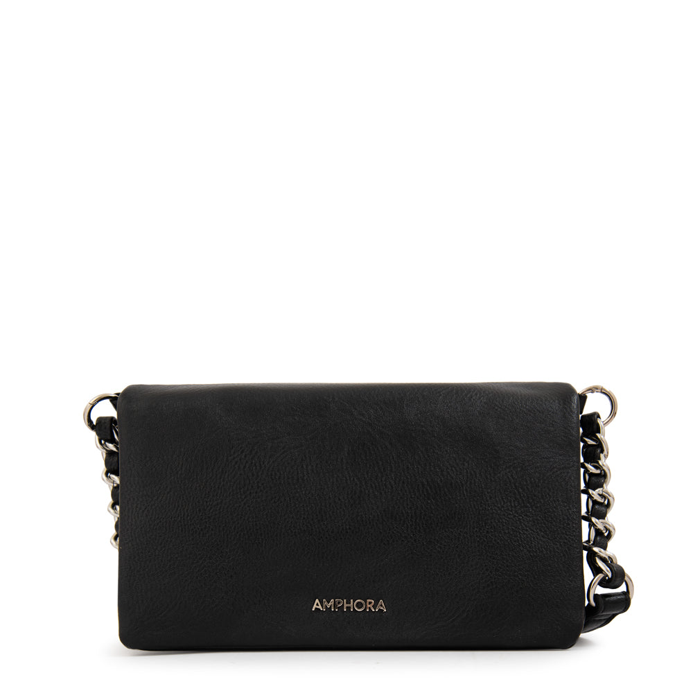Cartera Bandolera Brenda Mediana Negro