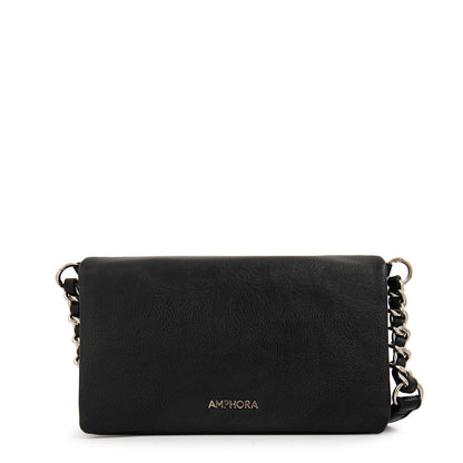 Cartera Bandolera Brenda Mediana Negro