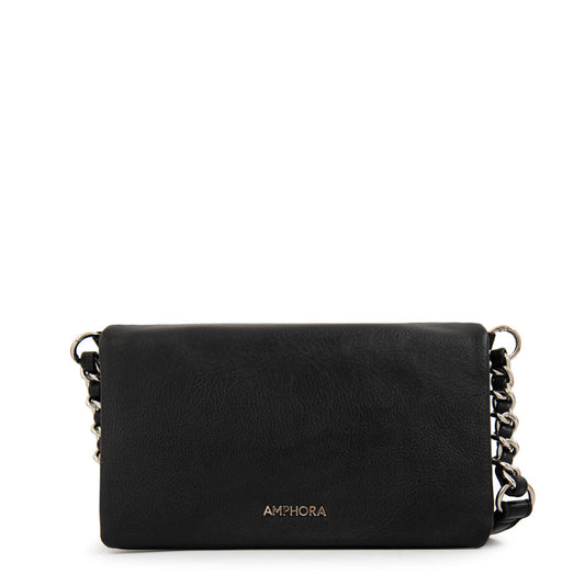 Cartera Bandolera Brenda Mediana Negro