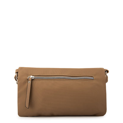 Cartera Bandolera Brenda Mediana Beige Oscuro