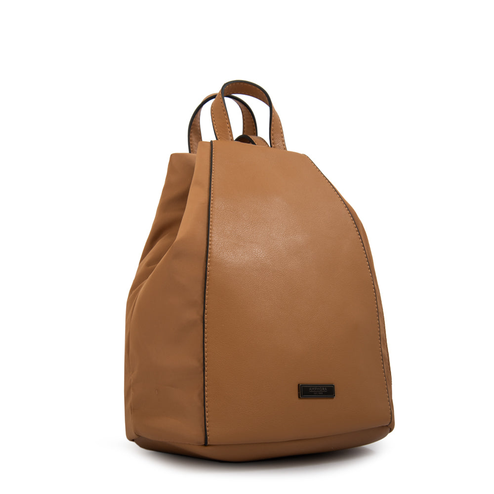 Mochila Mujer Cloe Mediana Beige Oscuro