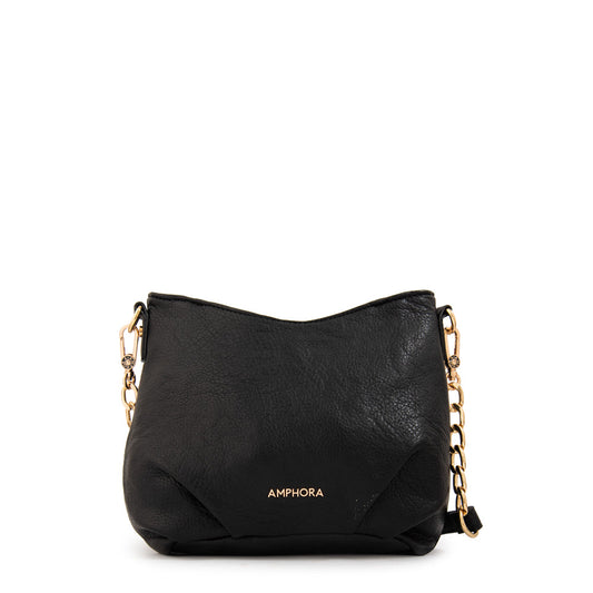 Cartera Bandolera Katherine Mediana Negro