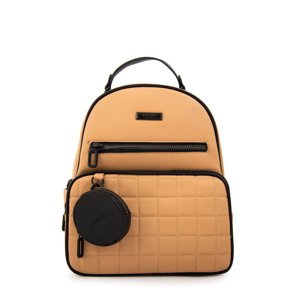 Mochila Mujer Lambert Mediana Beige