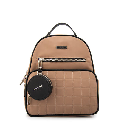 Mochila Mujer Lambert Mediana Beige Oscuro