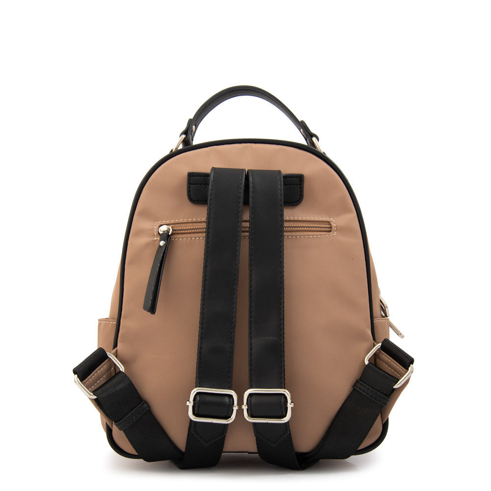 Mochila Mujer Lambert Mediana Beige Oscuro