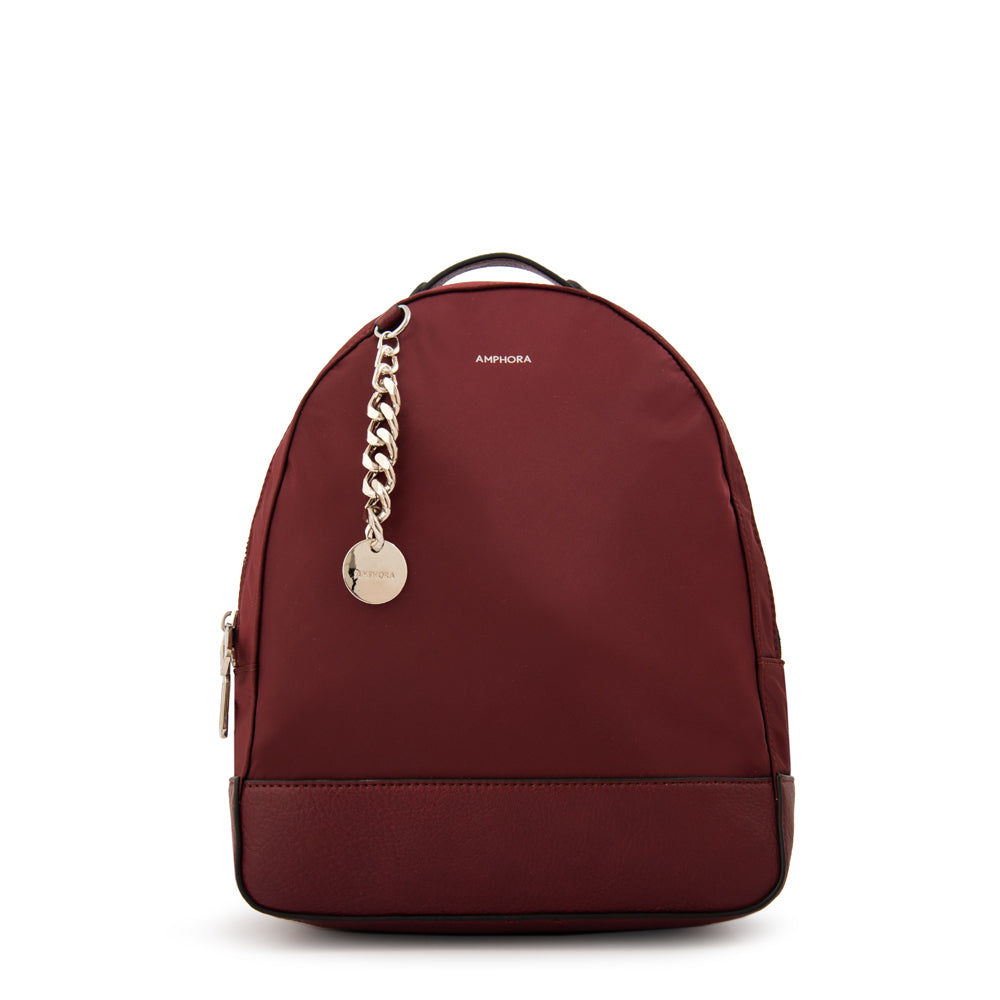 Mochila Mujer Patricia Mediana Burdeo