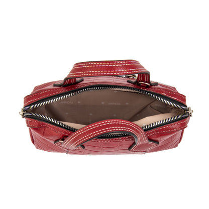 Cartera Bandolera Gabriela Pequeña Rojo