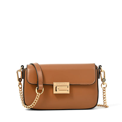 Cartera Bandolera Alba Pequeña Camel