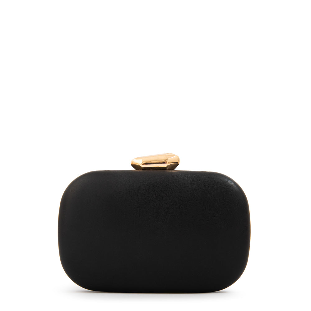 Cartera Cofre Fiesta Bella Pequeña Negro