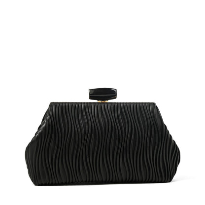 Cartera Fiesta Perla Pequeña Negro