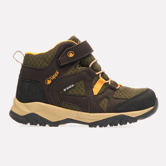 botín-niño-tellus-mid-kids-verde-negro