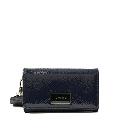 Billetera Mujer Carina Mediana Azul Oscuro