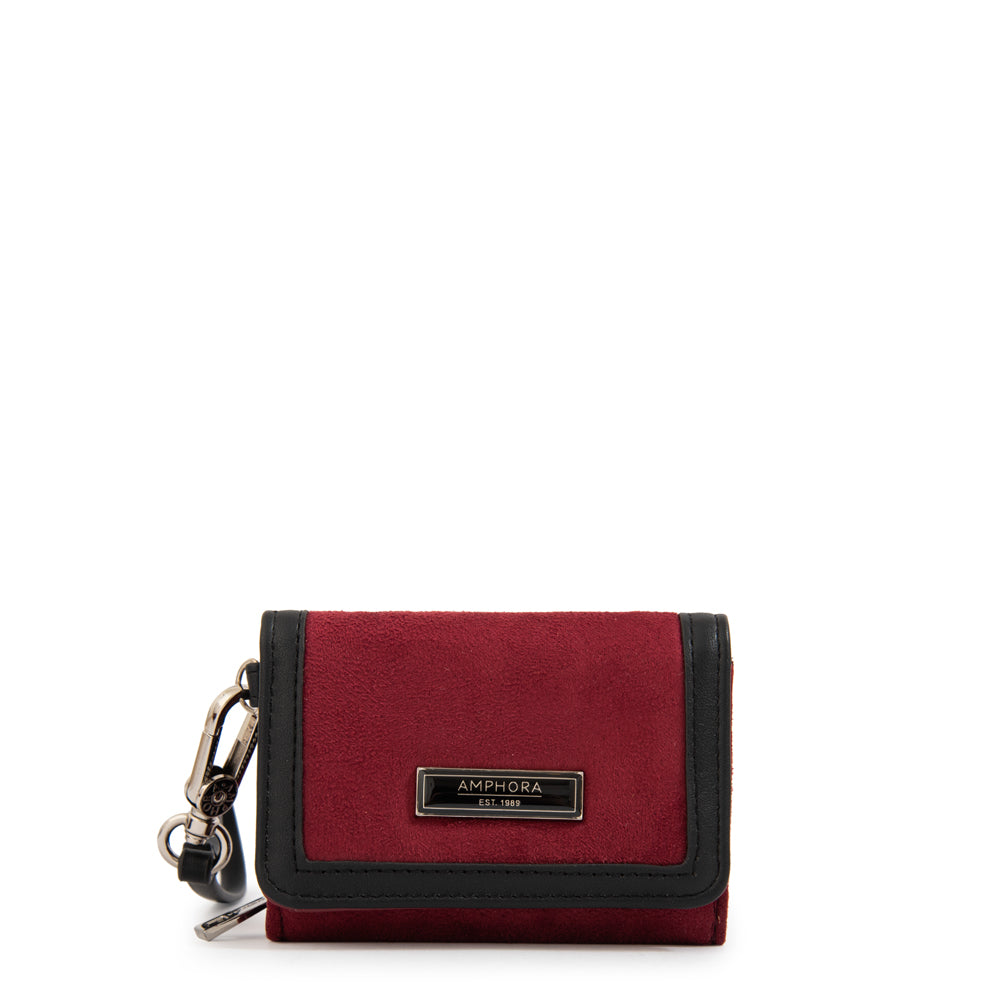 Billetera Mujer Naira Pequeña Rojo