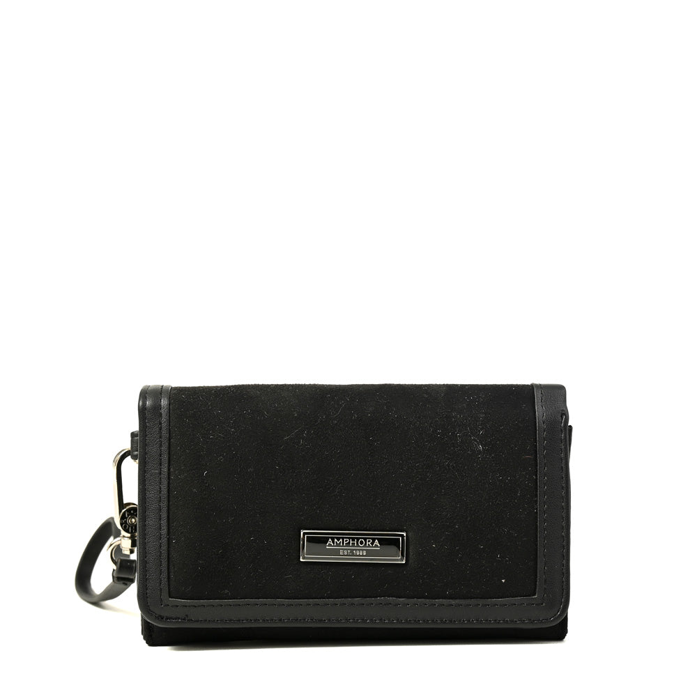 Billetera Mujer con Bolsillo Naira Mediana Negro