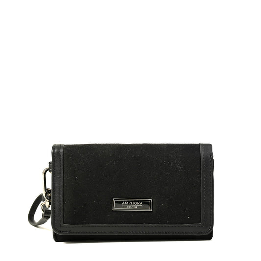 Billetera Mujer con Bolsillo Naira Mediana Negro