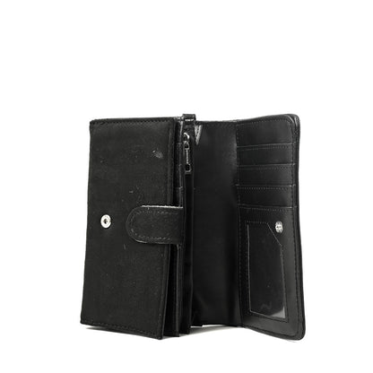 Billetera Mujer con Bolsillo Naira Mediana Negro