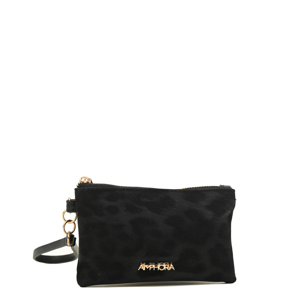 Monedero Mujer Rectangular Samay Negro