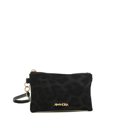 Monedero Mujer Rectangular Samay Negro