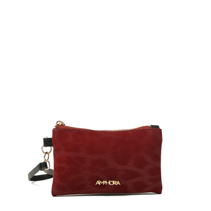 Monedero Mujer Rectangular Samay Rojo