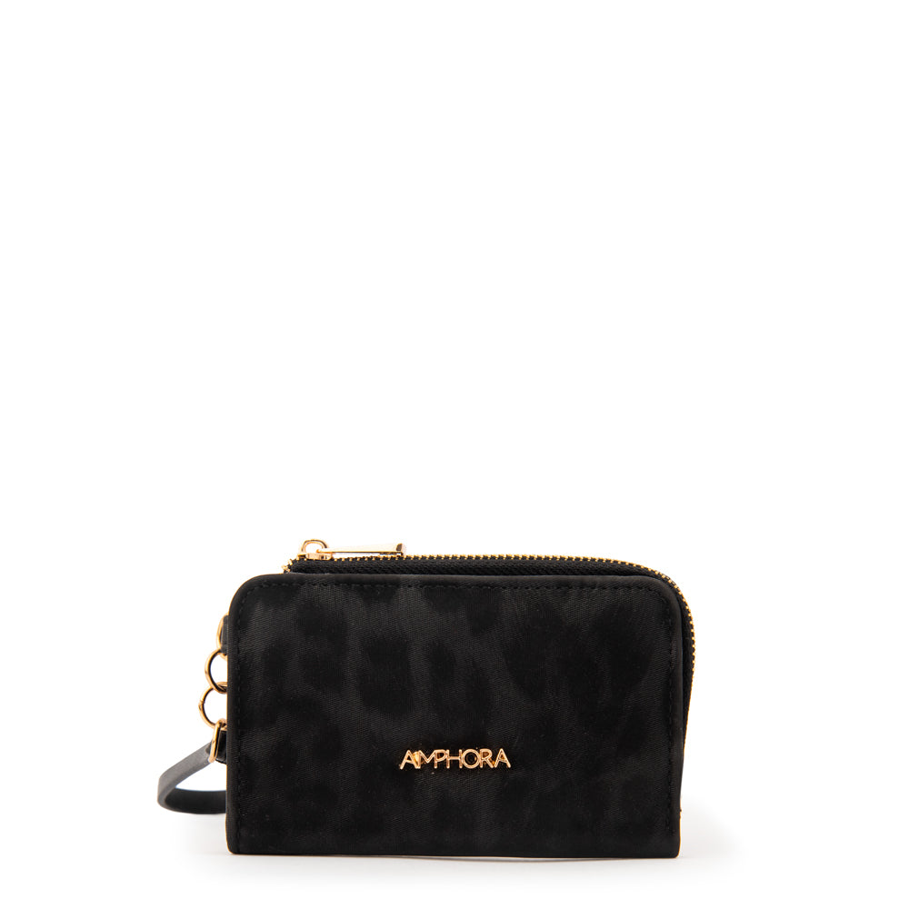 Billetera Mujer Simple Samay Pequeña Negro