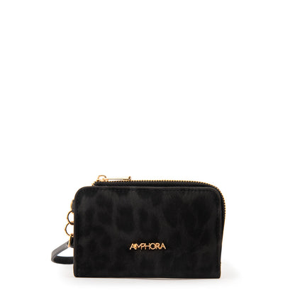 Billetera Mujer Simple Samay Pequeña Negro