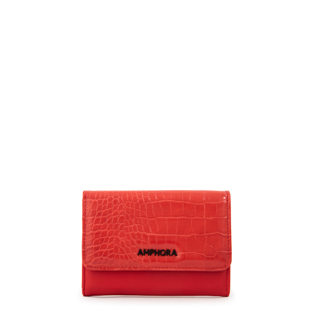 Billetera Mujer Anderson Mediana Rojo