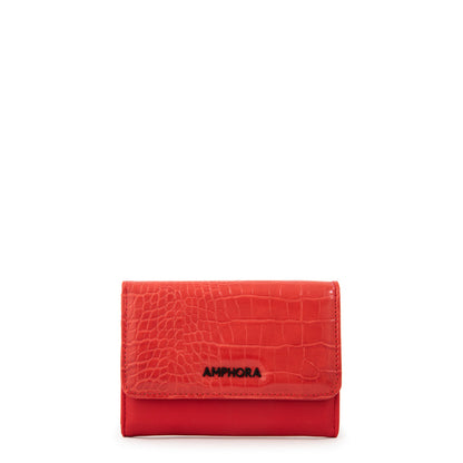 Billetera Mujer Anderson Mediana Rojo