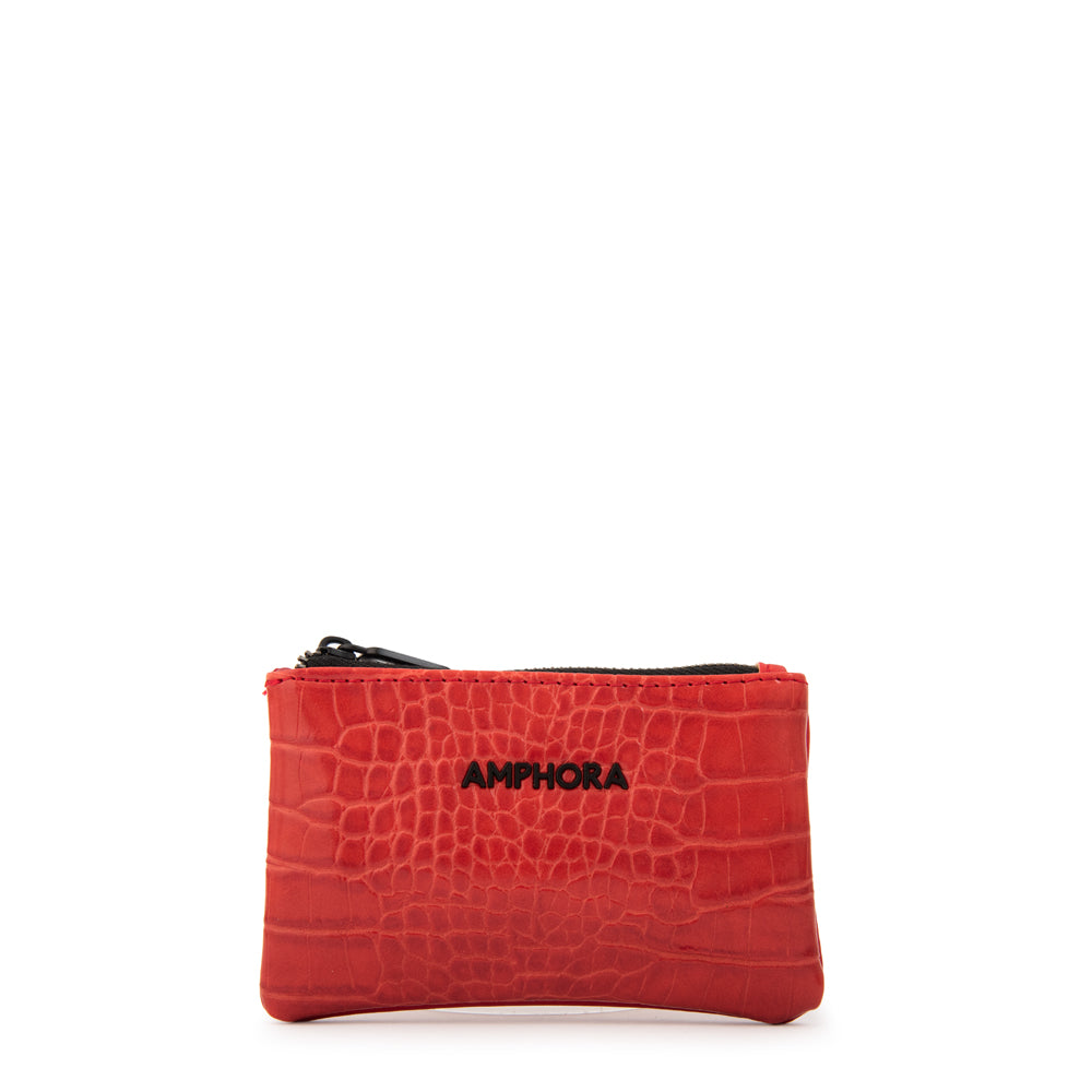 Monedero Mujer Rectangular Anderson Rojo